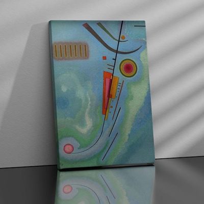 Quadro di Kandinsky Luminoso astratto su tela