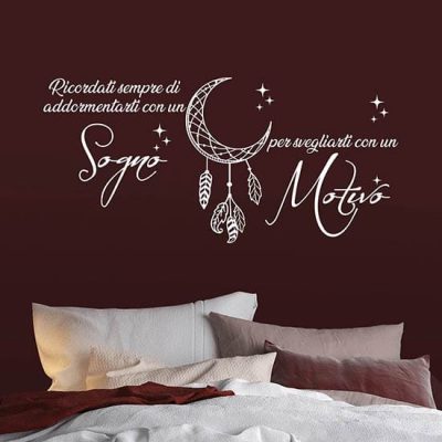 Stickers da parete per camera da letto decorazioni adesive