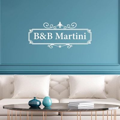 Adesivi da parete personalizzati con nome per arredare