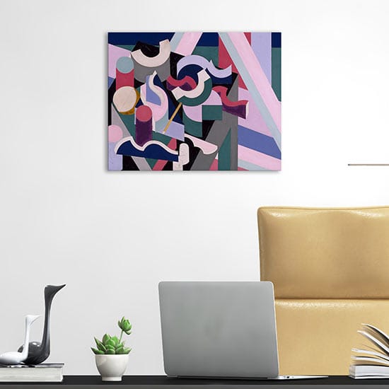 Quadro su tela riproduzione di Bruce stampa natura morta