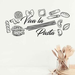 Adesivi murali la pasta in cucina per arredare
