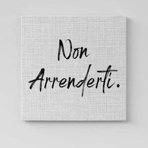 Quadri moderni con scritte motivazionali stampa su tela