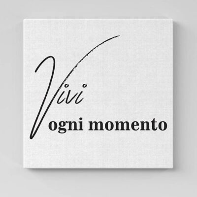 Quadri moderni frasi su tela da parete