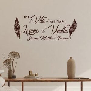 Adesivi da parete con scritta adesiva decorativa