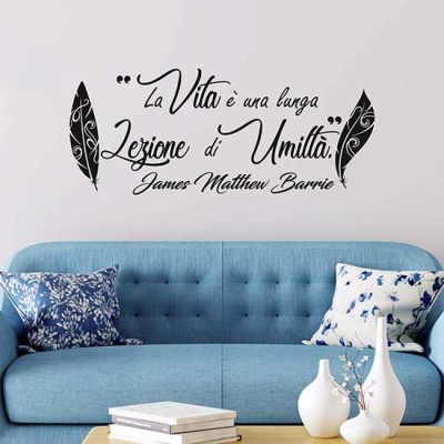 Adesivi da parete con scritta decorativa