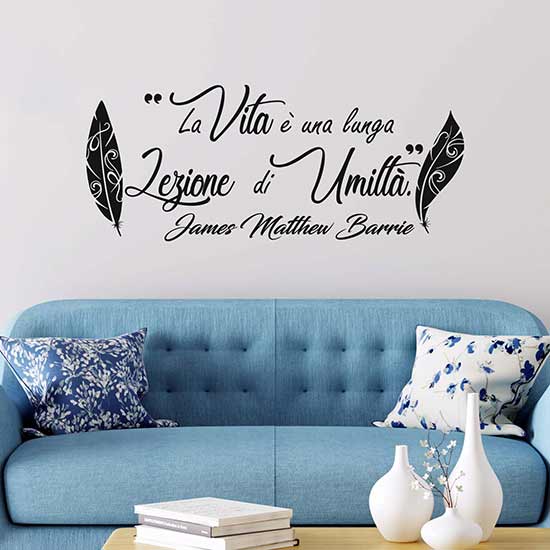 Adesivi da parete con scritta decorativa