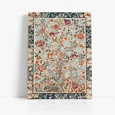 Quadro con stampa di William Morris su tela