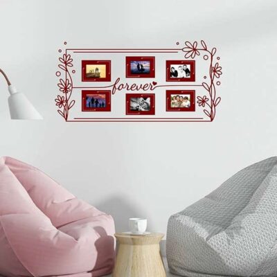 Stickers murali cornici per foto decorazioni adesive