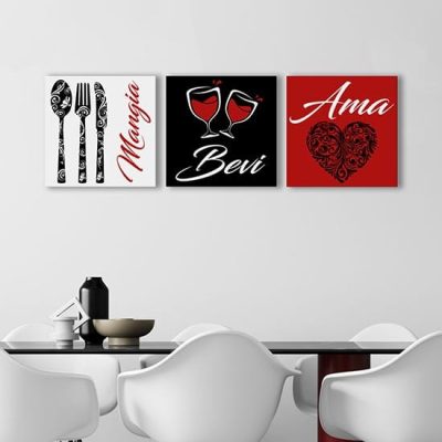 Quadri moderni per cucina su tela