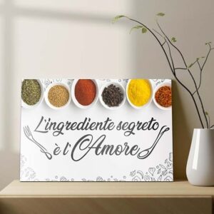 Quadri per cucina tele moderne con scritte