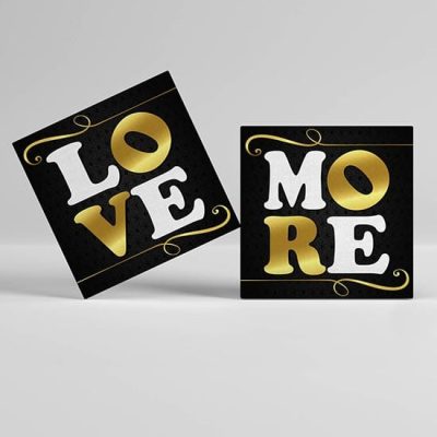 quadri moderni love more composizione da appendere