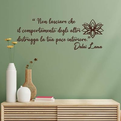 Frase adesiva da muro Dalai Lama