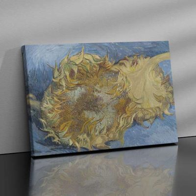 Quadro di Van Gogh due girasoli stampa su tela