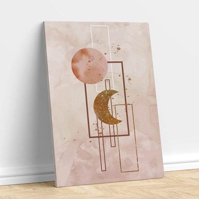 Tele moderne con stampe astratte quadro 1