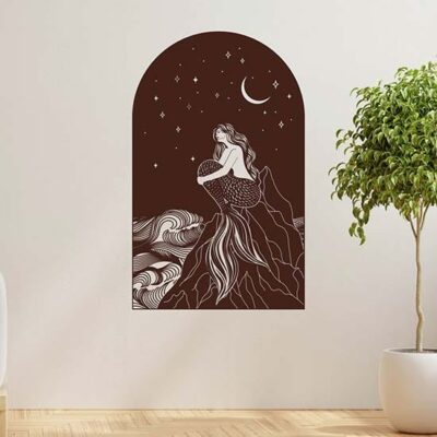 Decorazione adesiva artistica da parete per arredare