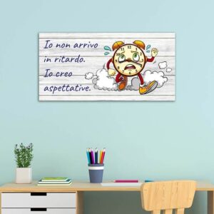 Orologi da parete per bambini su tela