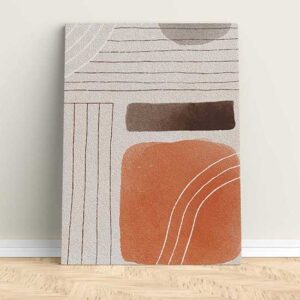 Quadri astratti moderni 3 tele, quadro 2