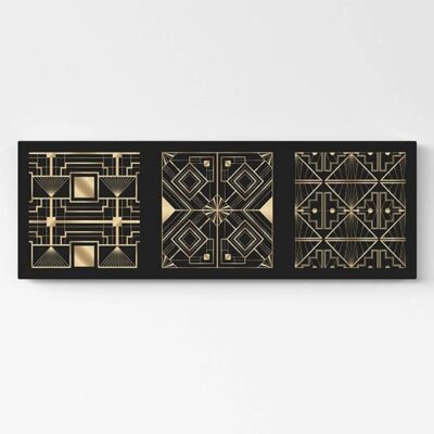 Quadro moderno art déco stampato su tela