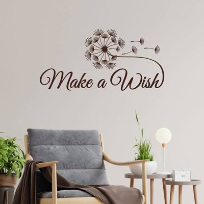 adesivi murali make a wish decorazioni da parete