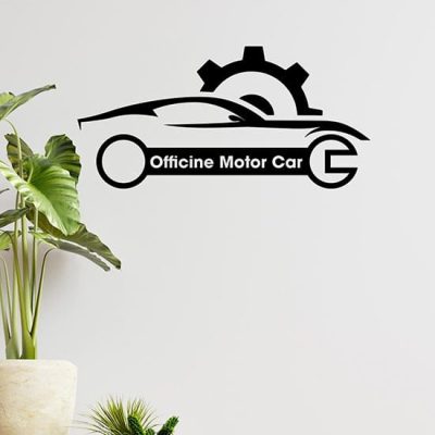 Adesivi da parete personalizzati per officine