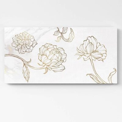 Quadri per camera da letto con fiori su tela