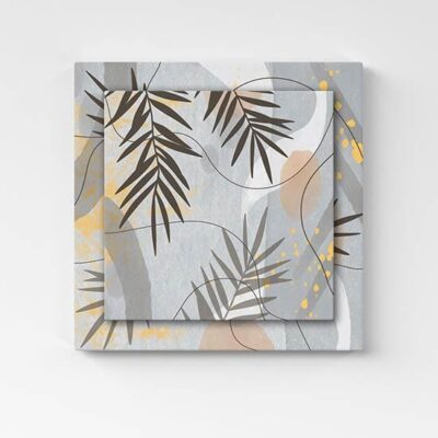 Quadri astratti 3D multilivello stampe su tela