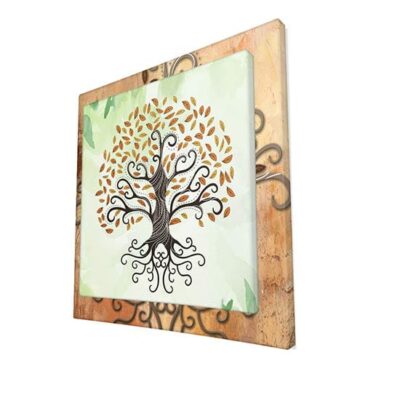 Quadro 3D albero della vita su tela