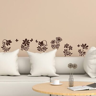 fiori adesivi da parete decorativi stickers murali