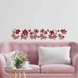 fiori adesivi da parete decorativi wall stickers