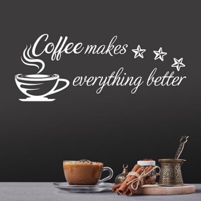 Adesivi da parete caffè per la cucina wall stickers