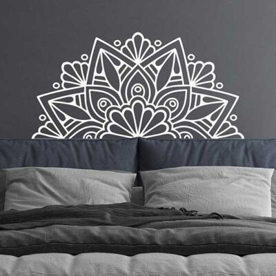 Adesivi murali Mandala camera da letto decorazione da parete