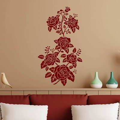Fiori adesivi da muro decorativi wall stickers