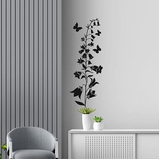 Fiori verticali stickers murali