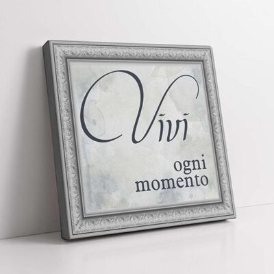 Quadretti con scritte su tela per il soggiorno quadro vivi