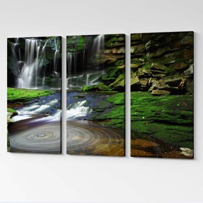 Quadretti da bagno stampati su tela