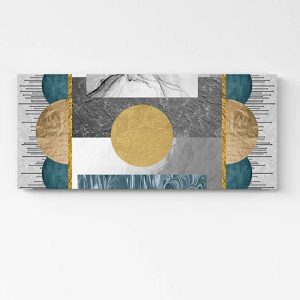 Quadro astratto geometrico su tela erredo murale