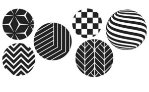 disposizione wall stickers sfere moderne