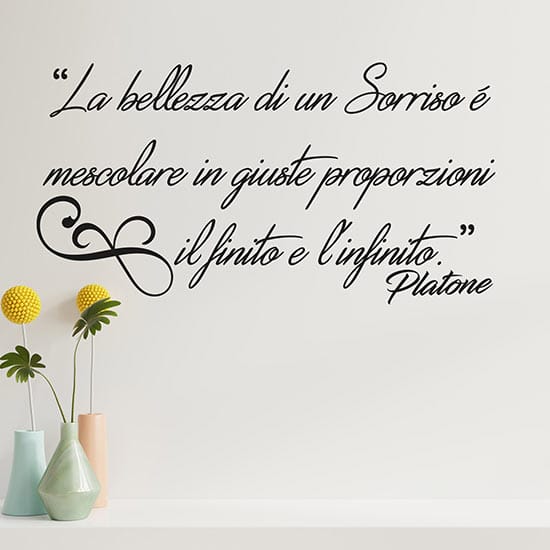 Frase celebre adesiva di Platone