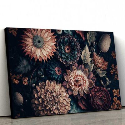 Quadro natura morta su tela