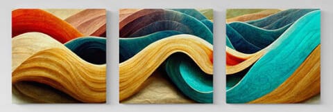 quadri astratti soggiorno stampa su tela