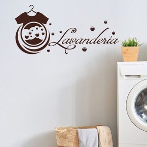 Adesivi da parete lavanderia per decorare