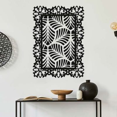 Adesivo murale soggiorno arte moderna