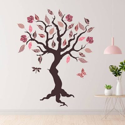 Albero adesivo da muro per soggiorno