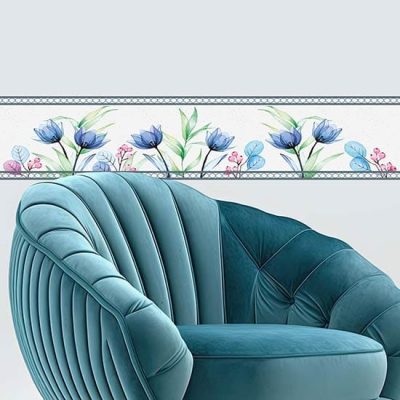 Bordo adesivo decorativo da parete