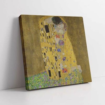 Il bacio di Klimt quadro famoso