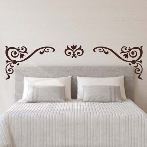 Adesivi da muro testata letto capezzale