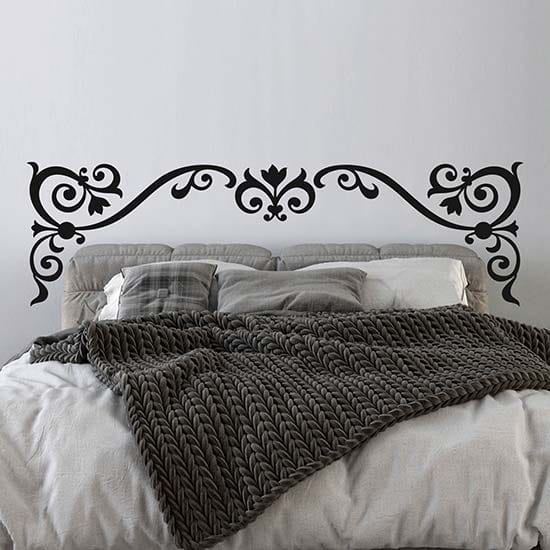 Adesivi da muro testata letto