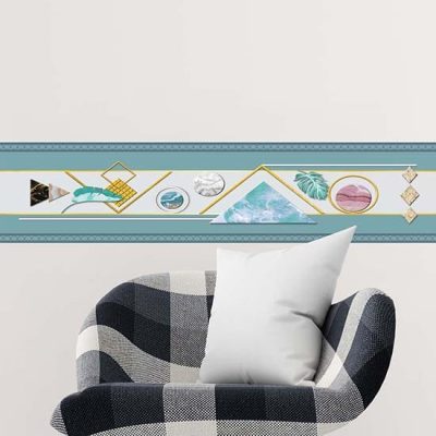 Bordo artistico decorativo adesivo