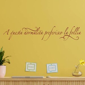 Scritte sui muri adesivi prespaziati decorativi