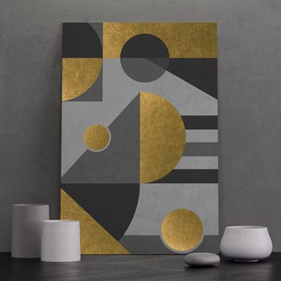 quadro astratto geometrico moderno